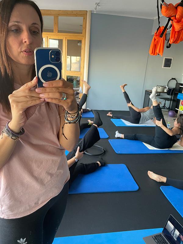 Triangle, studio pilates